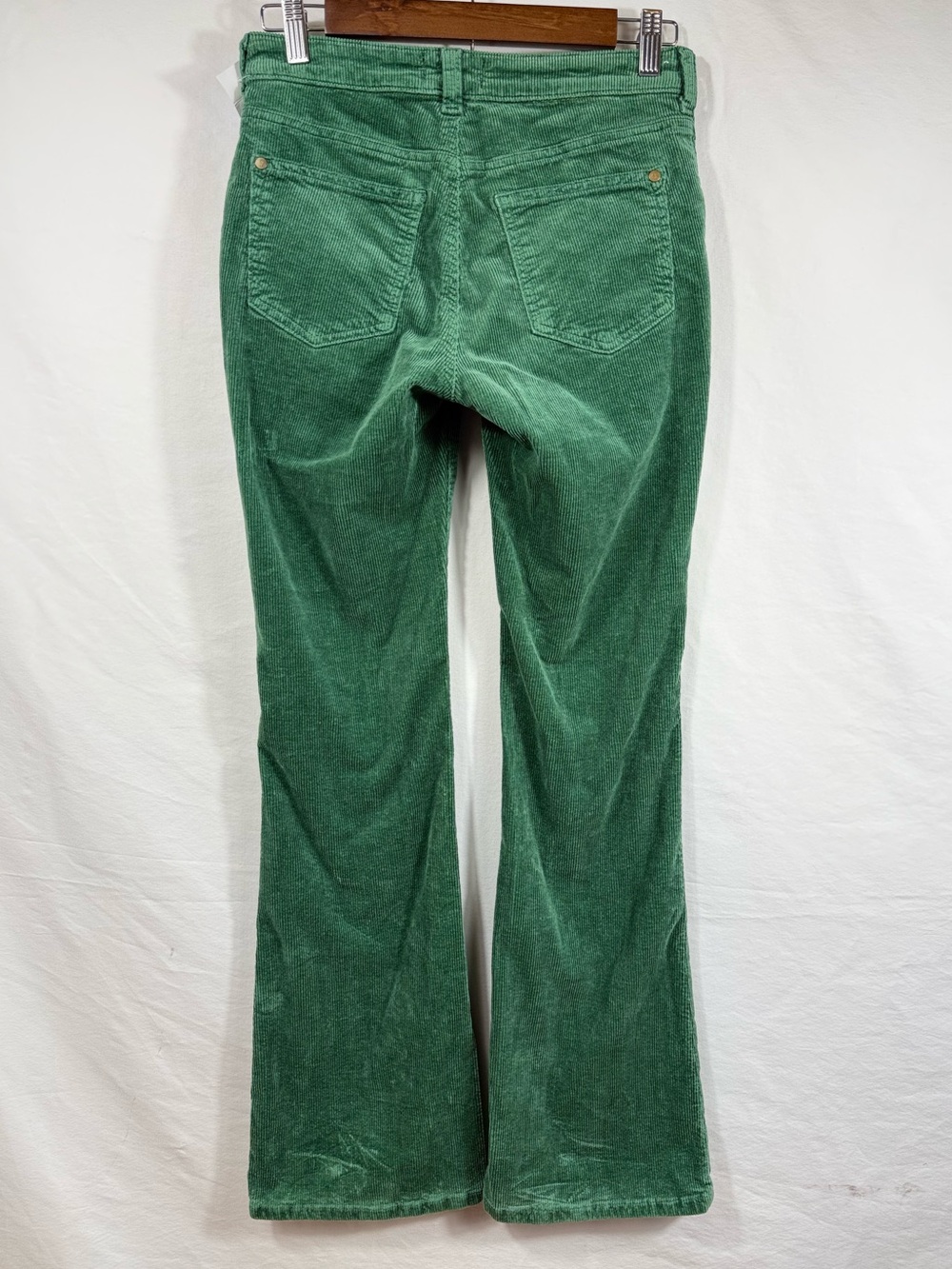 Anthropologie Pilcro and the Letterpress Green Corduroy Flare Jeans - Picture 5 of 5